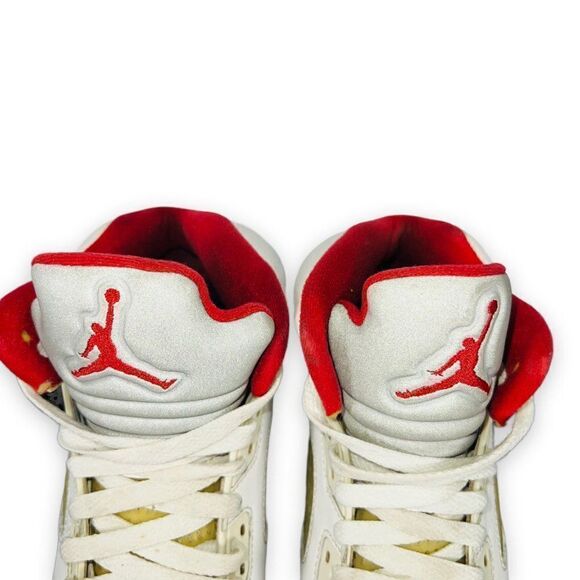 Air Jordan 5 Retro GS 2013 'Fire Red' 440888-100 Youth 4.5 - Picture 11 of 11